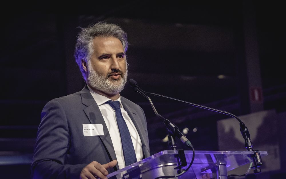 Ricardo Simões speaking at an INATBA / European Commission event in Brussels